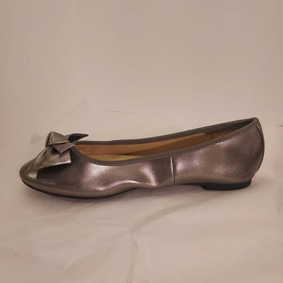 Circus by Sam Edelman Sterling Silver Connie Ballet Flat in Size 6.5 M - Picture 3 of 11
